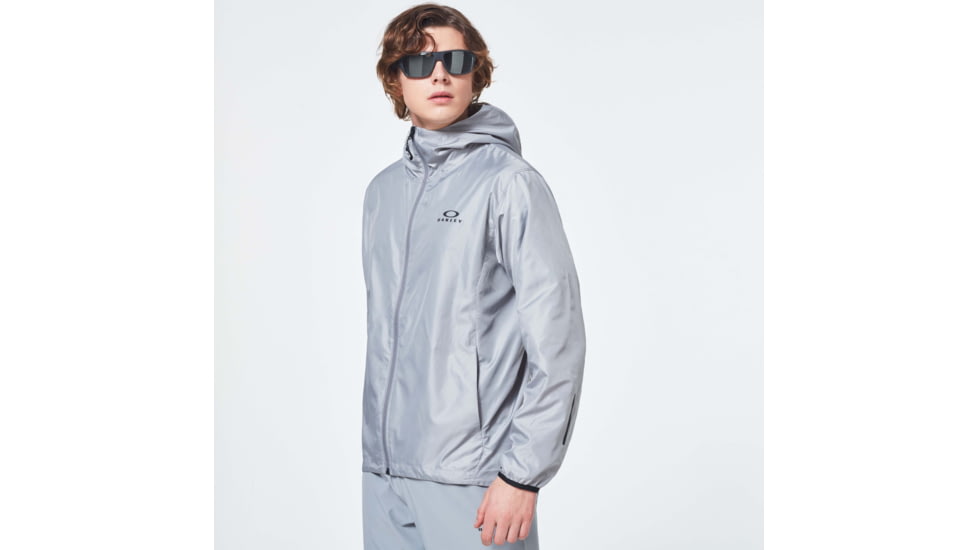 Oakley Foundation Jacket - Mens, Fog Grey, Small, FOA400448-27G-S