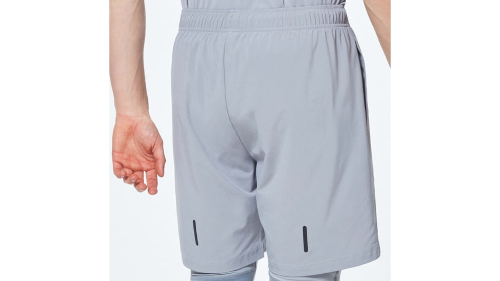 Oakley Foundational Training Short 7in - Mens, Fog Grey, Large, FOA400442-27G-L