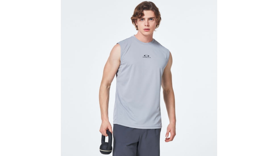 Oakley Foundational Training Tank Top - Mens, Fog Grey, Medium, FOA400444-27G-M