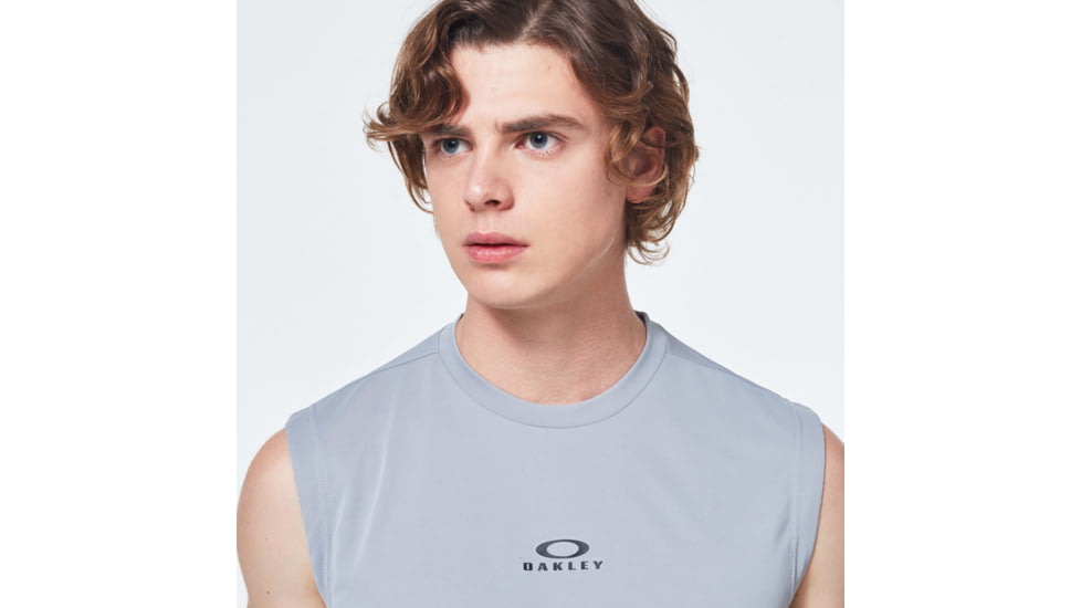 Oakley Foundational Training Tank Top - Mens, Fog Grey, Medium, FOA400444-27G-M