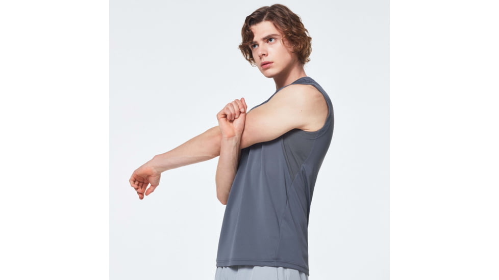 Oakley Foundational Training Tank Top - Mens, Uniform Grey, 2XL, FOA400444-25N-XXL