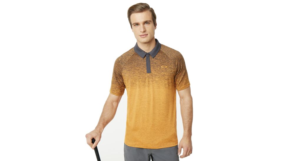 Oakley Four Jack Gradient Polo - Mens, Flash Blue, Large 434315-6FA-L