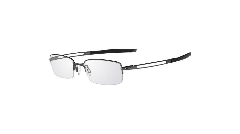 Oakley Frag 51mm Pewter Men's Eyeglass Frames w/ Blank Lenses OX5045-0351