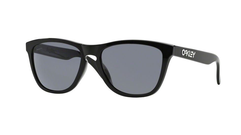 Oakley FROGSKINS A OO9245 Single Vision Prescription Sunglasses OO9245-924501-54 - Lens Diameter 54 mm, Frame Color Polished Black