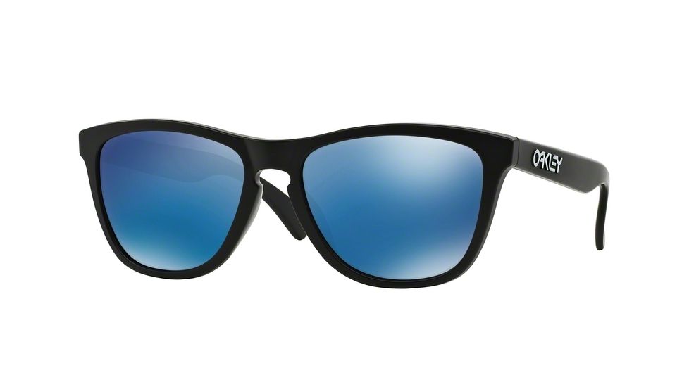 Oakley FROGSKINS A OO9245 Single Vision Prescription Sunglasses OO9245-924506-54 - Lens Diameter 54 mm, Frame Color Matte Black