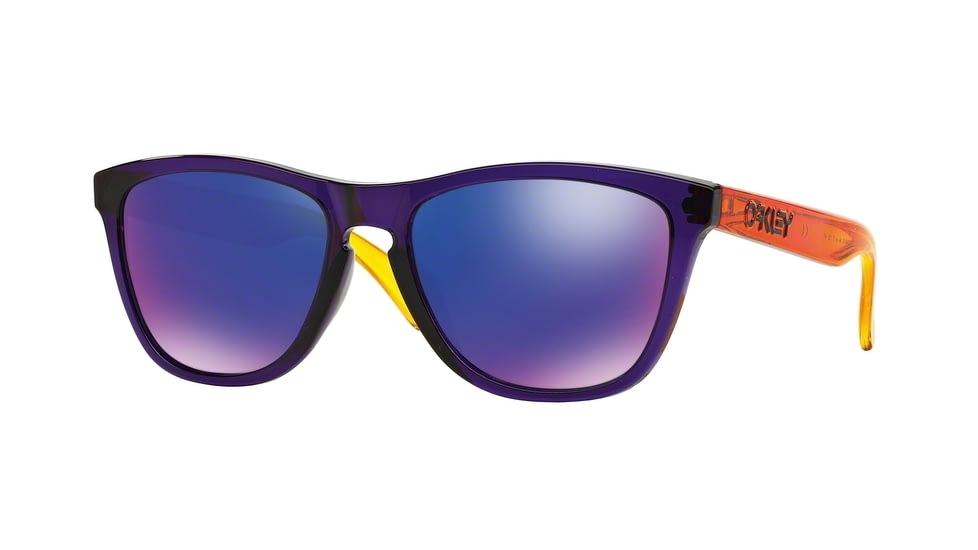 Oakley Frogskins A OO9245 Single Vision Prescription Sunglasses OO9245-924516-54 - Lens Diameter 54 mm, Frame Color Purple