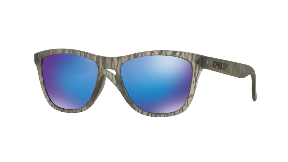 Oakley FROGSKINS A OO9245 Single Vision Prescription Sunglasses OO9245-924525-54 - Lens Diameter 54 mm, Frame Color Matte Grey Ink Urban Jungle