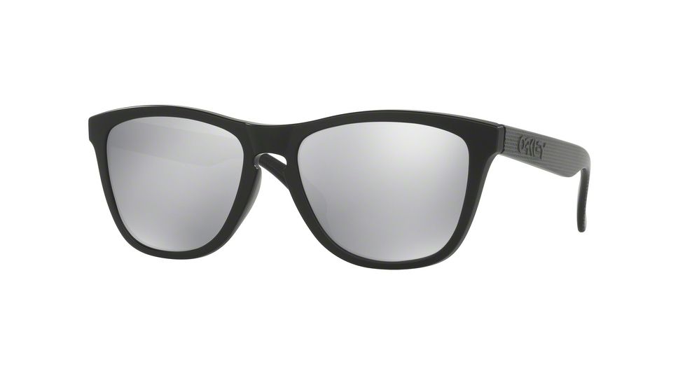 Oakley FROGSKINS A OO9245 Single Vision Prescription Sunglasses OO9245-924531-54 - Lens Diameter 54 mm, Frame Color Matte Black