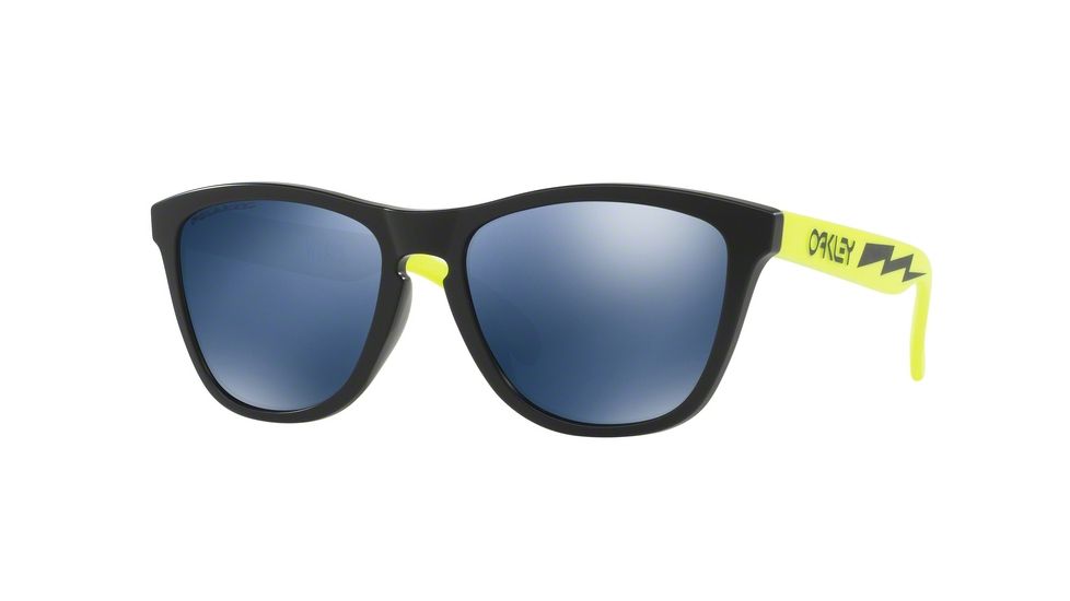 Oakley Frogskins A OO9245 Single Vision Prescription Sunglasses OO9245-924534-54 - Lens Diameter 54 mm, Frame Color Matte Black