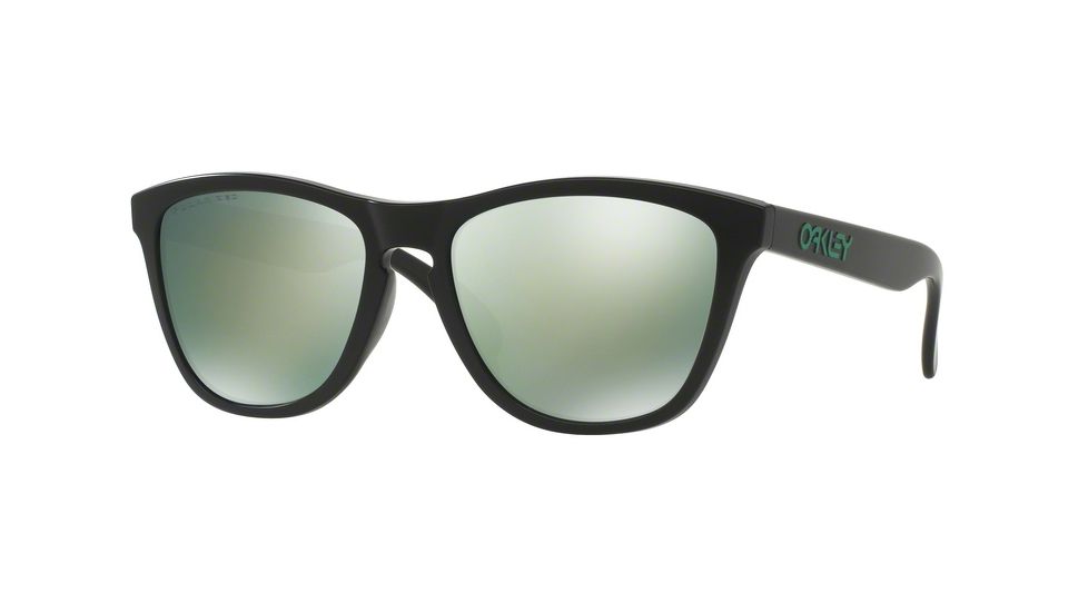 Oakley FROGSKINS A OO9245 Single Vision Prescription Sunglasses OO9245-924543-54 - Lens Diameter 54 mm, Frame Color Matte Black