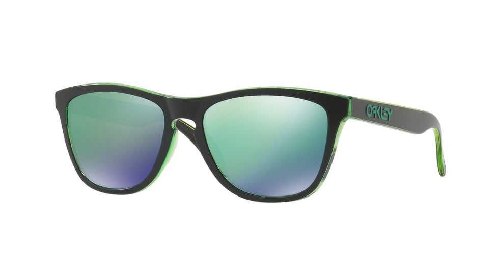 Oakley Frogskins A OO9245 Single Vision Prescription Sunglasses OO9245-924547-54 - Lens Diameter 54 mm, Frame Color Eclipse Green