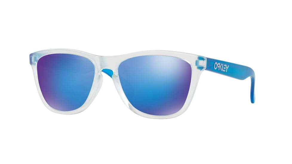 Oakley Frogskins A OO9245 Single Vision Prescription Sunglasses OO9245-924551-54 - Lens Diameter 54 mm, Frame Color Matte Clear