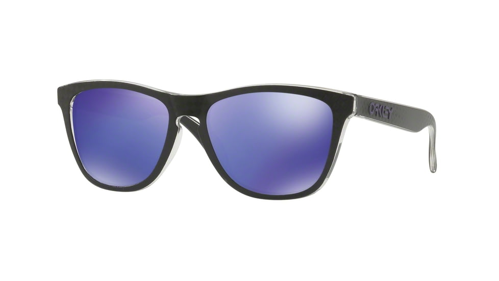 Oakley Frogskins A OO9245 Single Vision Prescription Sunglasses OO9245-924558-54 - Lens Diameter 54 mm, Frame Color Checkbox Black