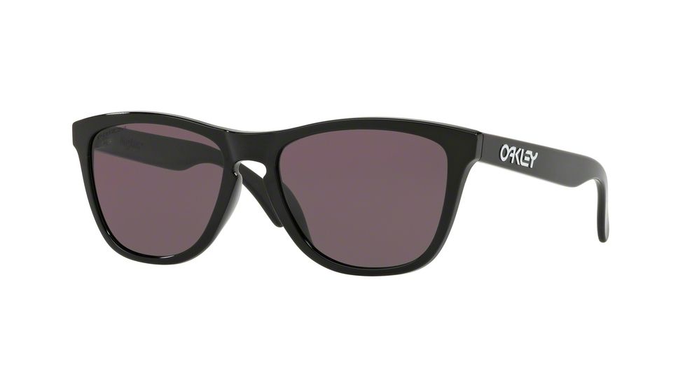 Oakley Frogskins A OO9245 Single Vision Prescription Sunglasses OO9245-924575-54 - Lens Diameter 54 mm, Frame Color Polished Black