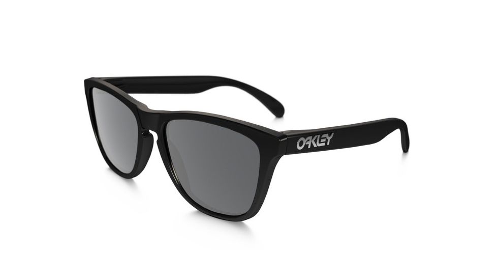 Oakley FROGSKINS LX OO2043 Progressive Prescription Sunglasses OO2043-204304-56 - Lens Diameter 56 mm, Frame Color Polished Black