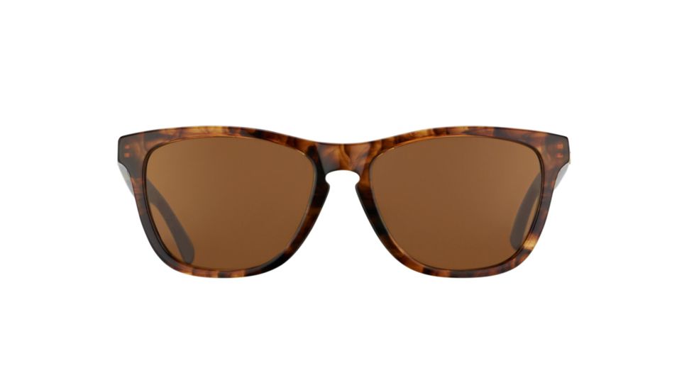 Oakley FROGSKINS LX OO2043 Progressive Prescription Sunglasses OO2043-204306-56 - Lens Diameter 56 mm, Frame Color Dark Brown Tortoise
