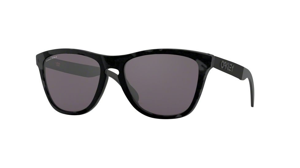 Oakley FROGSKINS MIX A OO9428F Prescription Sunglasses, 55mm, Matte Black Camo, OO9428F-942801-55-SV