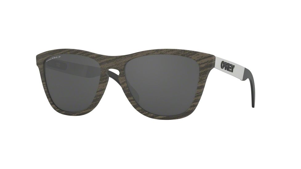 Oakley FROGSKINS MIX A OO9428F Prescription Sunglasses, 55mm, Woodgrain, OO9428F-942804-55-SV