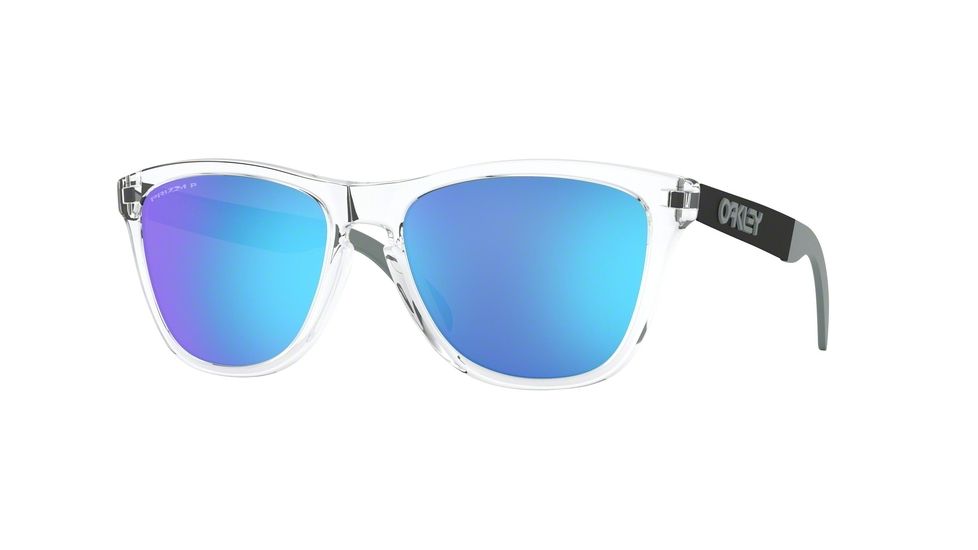 Oakley FROGSKINS MIX A OO9428F Prescription Sunglasses, 55mm, Polished Clear, OO9428F-942806-55-SV