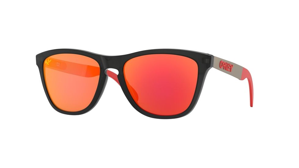 Oakley FROGSKINS MIX OO9428 Prescription Sunglasses, 55mm, Matte Black Ink, OO9428-942809-55-SV