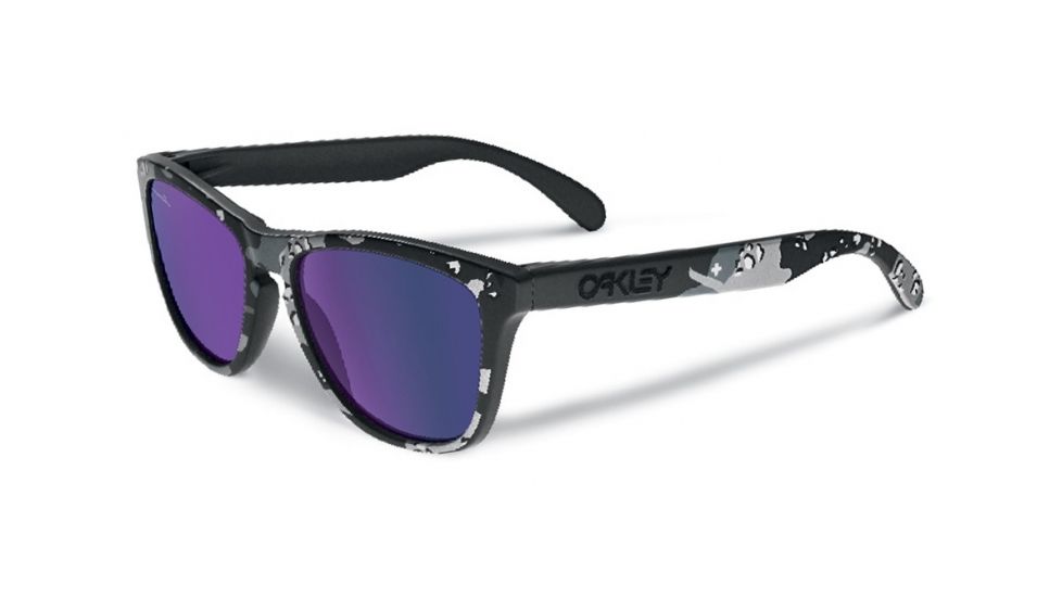 Oakley Frogskins Progressive Prescription Sunglasses, Matte Carbon Camo Frame, OO9013-51PR