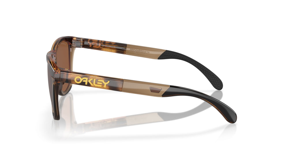 Oakley Frogskins Range Sunglasses, Brown Tortoise, PRIZM Tungsten Polarized, PRIZM Tungsten Polarized, OO9284-0755