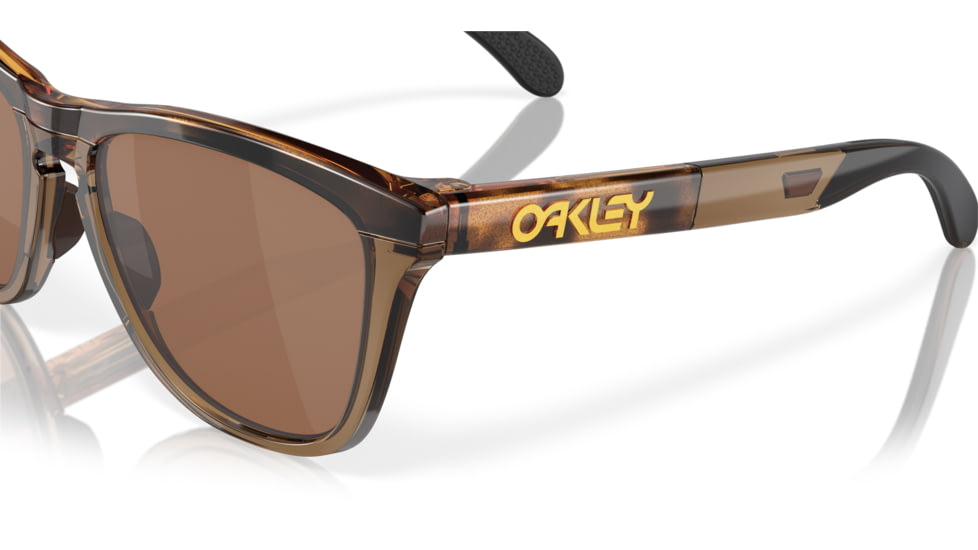 Oakley Frogskins Range Sunglasses, Brown Tortoise, PRIZM Tungsten Polarized, PRIZM Tungsten Polarized, OO9284-0755