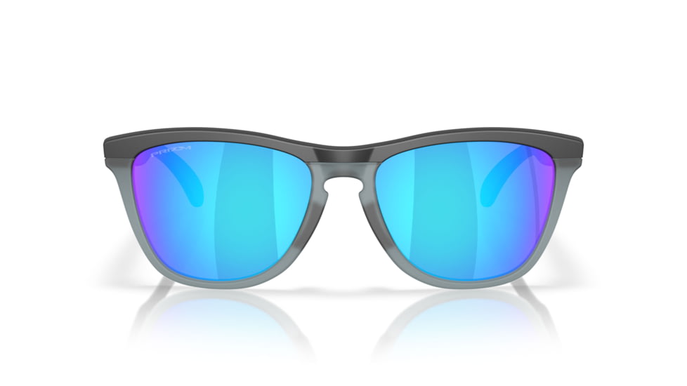 Oakley Frogskins Range Sunglasses, Matte Black / Matte Crystal Black, PRIZM Sapphire, PRIZM Sapphire, OO9284-1955