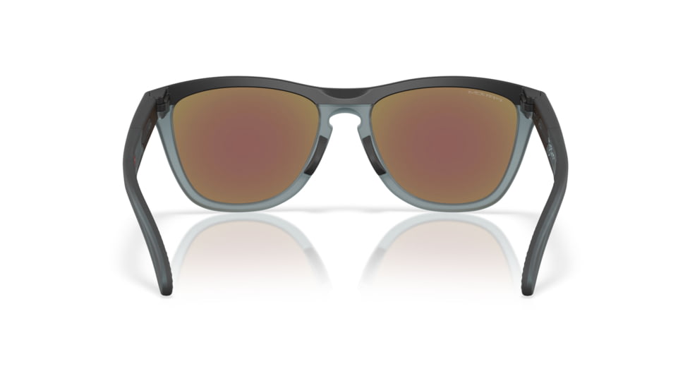 Oakley Frogskins Range Sunglasses, Matte Black / Matte Crystal Black, PRIZM Sapphire, PRIZM Sapphire, OO9284-1955