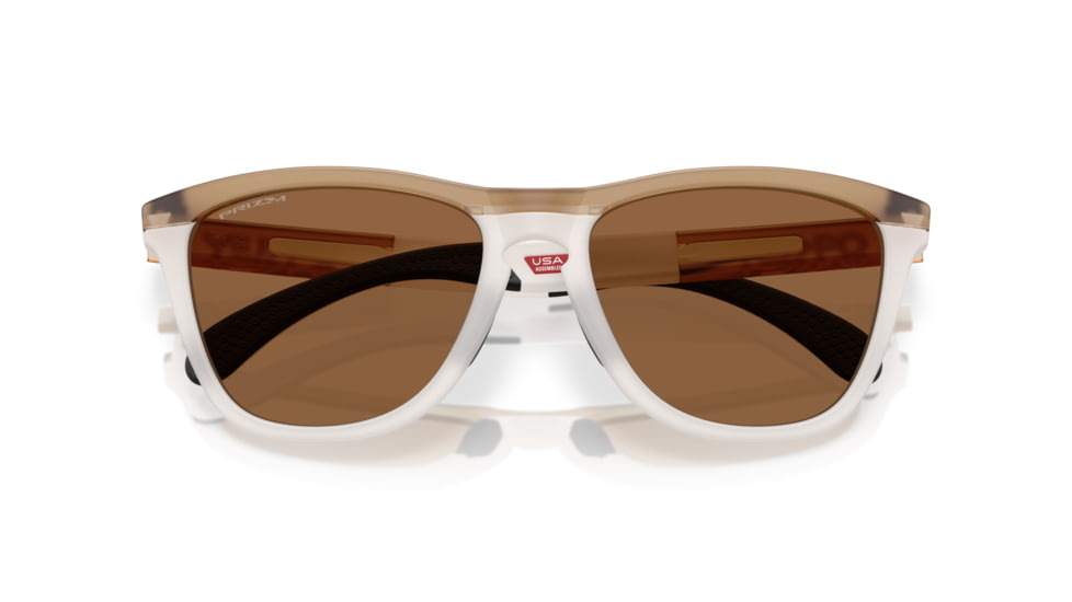 Oakley Frogskins Range Sunglasses, Matte Sepia / Matte Transparent Mist, PRIZM Bronze, PRIZM Bronze, OO9284-2055