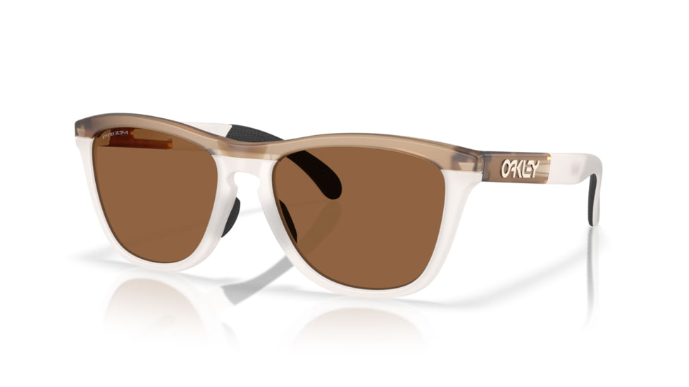 Oakley Frogskins Range Sunglasses, Matte Sepia / Matte Transparent Mist, PRIZM Bronze, PRIZM Bronze, OO9284-2055