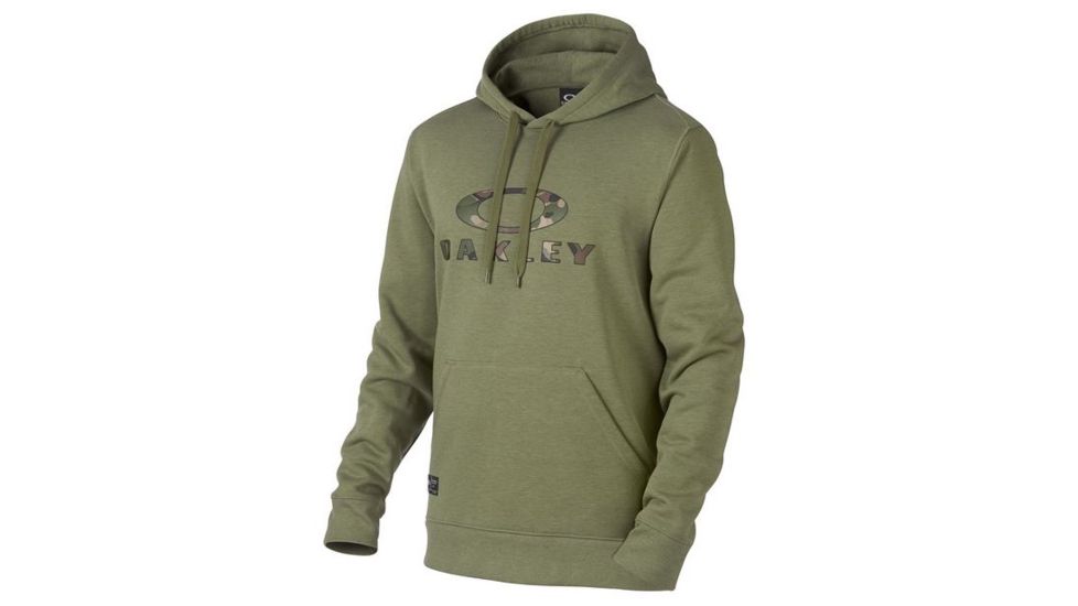 Oakley Frontside PO Fleece, Worn Olive Light Heather, Medium 461352-75S-MD