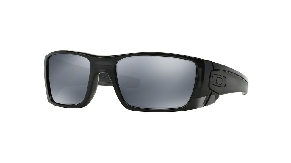 Oakley Fuel Cell Sunglasses 909683-60 - Polished Black Ink Frame, Black Iridium Polarized Lenses