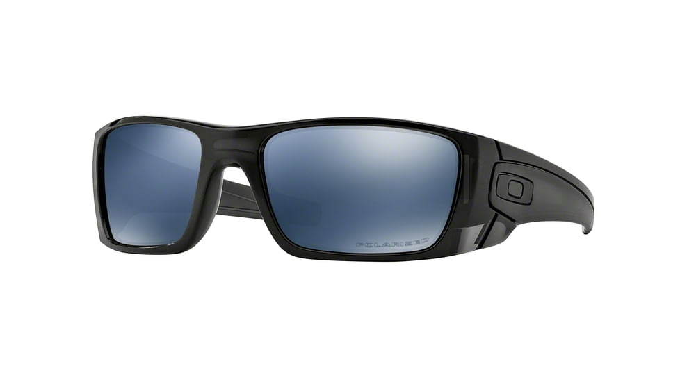 Oakley Fuel Cell Sunglasses 909684-60 - Polished Black Ink Frame, Ice Iridium Polarized Lenses