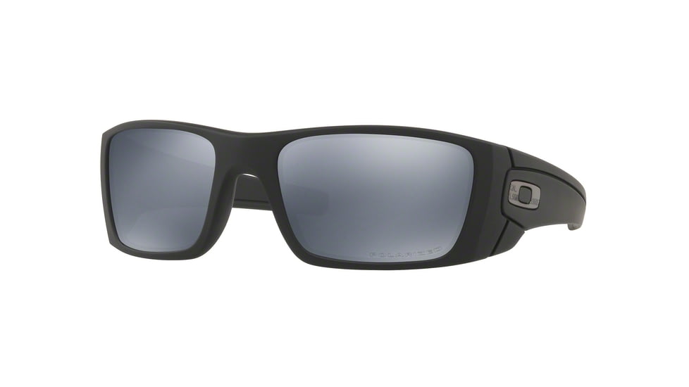 Oakley Fuel Cell Sunglasses 9096B3-60 - Cerakote Graphite Black Frame, Black Iridium Polarized Lenses