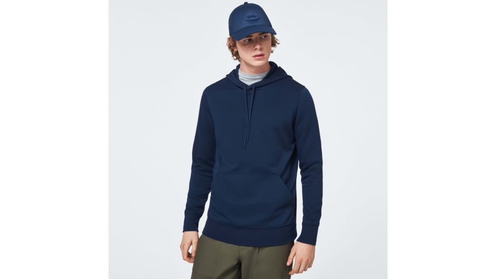 Oakley Full Flex Performance Hoodie - Mens, Black Iris, Extra Small, 461726-6DG-XS