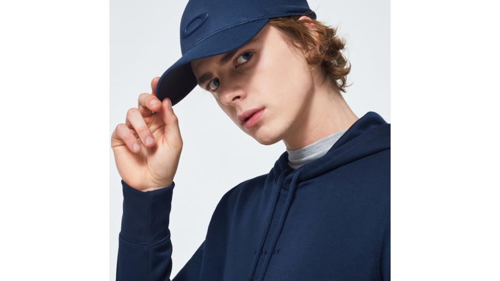 Oakley Full Flex Performance Hoodie - Mens, Black Iris, Extra Small, 461726-6DG-XS