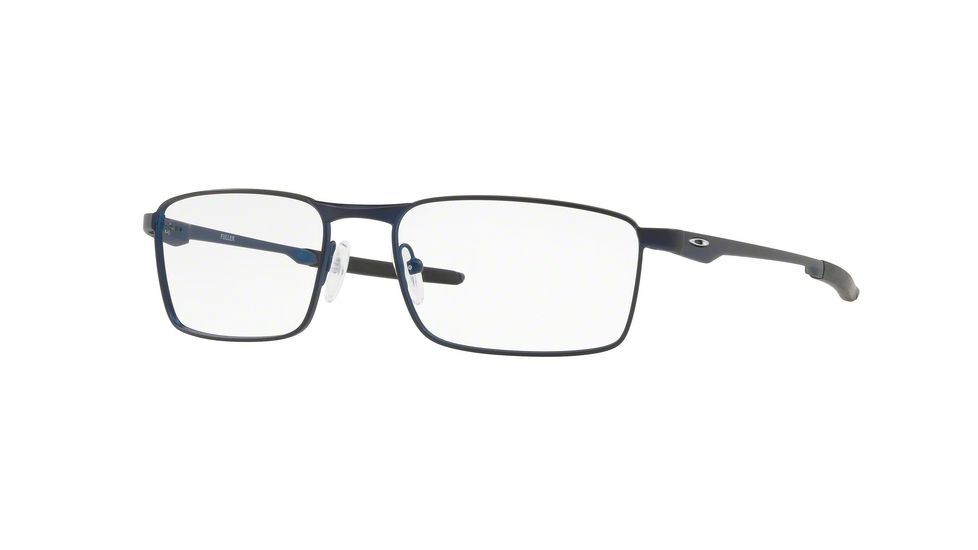 Oakley FULLER OX3227 Bifocal Prescription Eyeglasses 322704-55 - Matte Midnight Frame, Clear Lenses