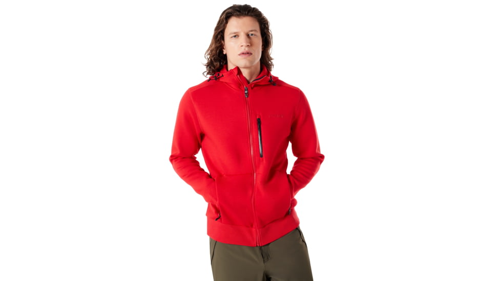 Oakley Fz Scuba Fleece - Mens, Red Line, Extra Large, 461640-465-XL