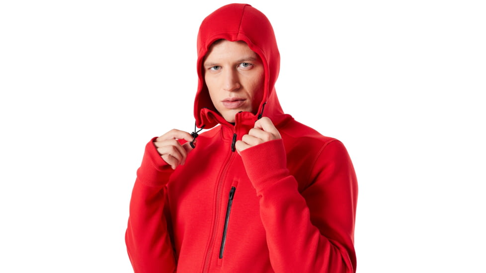 Oakley Fz Scuba Fleece - Mens, Red Line, Extra Large, 461640-465-XL