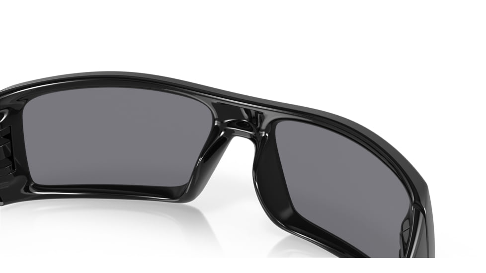 Oakley GasCan No Line Bifocal Prescription Sunglasses OO9014-03-471-60 - Lens Diameter 60 mm, Frame Color Polished Black