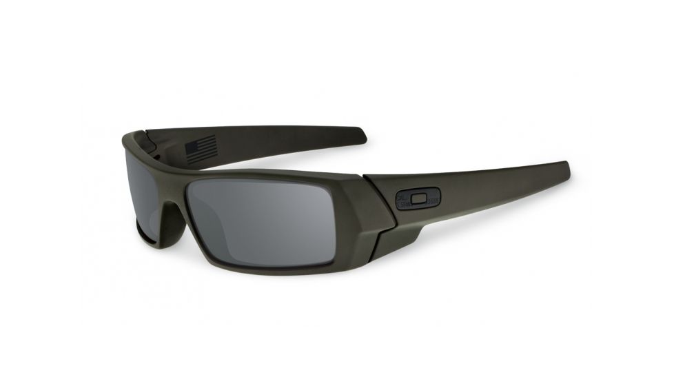 Oakley Gascan Progressive Prescription Sunglasses, MIL-SPEC Green Frame, 53-111PR