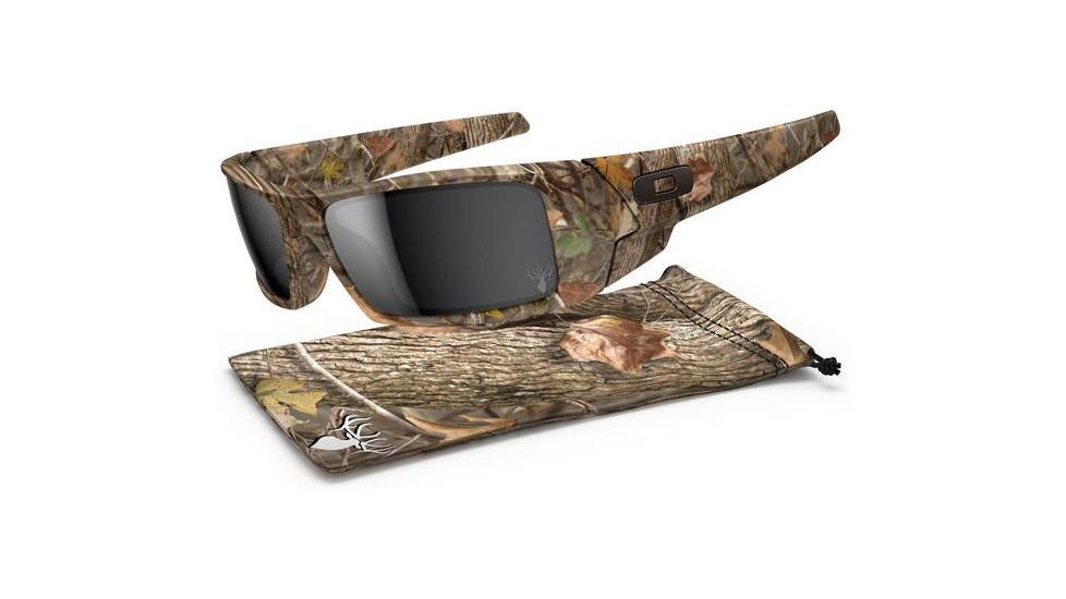 Oakley Gascan Single Vision Prescription Sunglasses, Woodland Camo Frame, 03-483SV