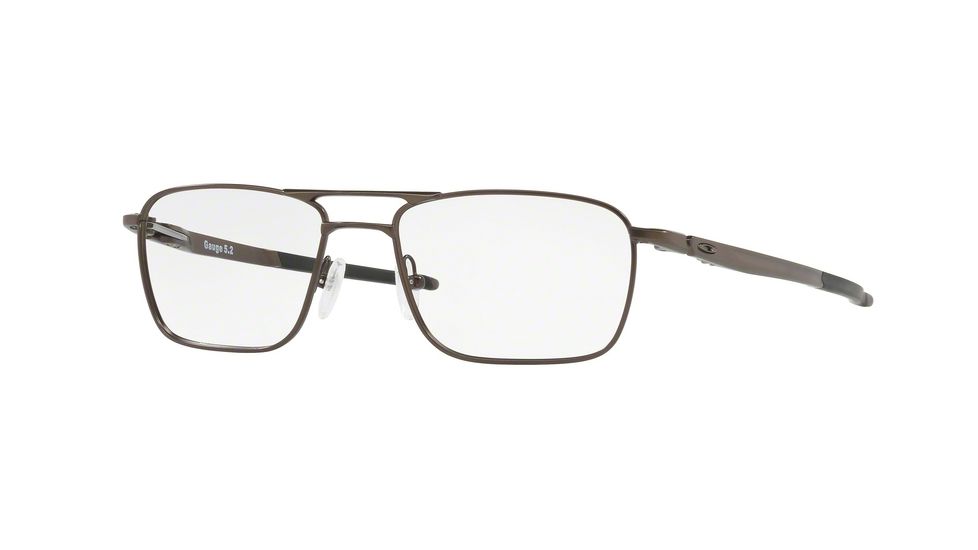 Oakley GAUGE 5.2 TRUSS OX5127 Eyeglass Frames 512702-51 - Pewter Frame, Clear Lenses