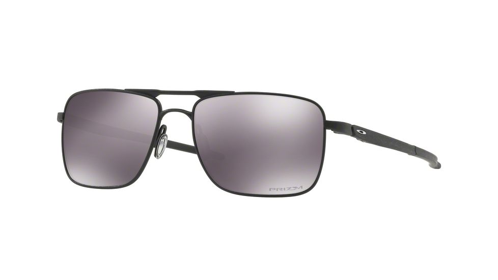 Oakley GAUGE 6 OO6038 Single Vision Prescription Sunglasses OO6038-603801-57 - Lens Diameter 57 mm, Frame Color Powder Coal
