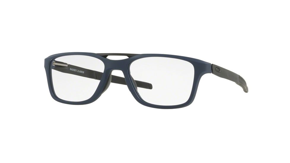 Oakley GAUGE 7.2 ARCH OX8113 Eyeglass Frames 811303-53 - Universe Blue Frame, Clear Lenses