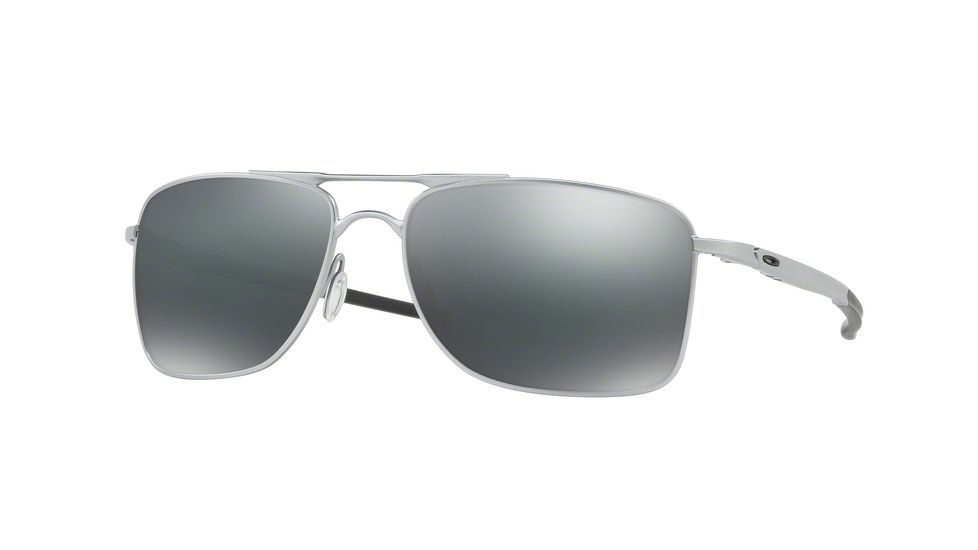 Oakley GAUGE 8 OO4124 Single Vision Prescription Sunglasses OO4124-412407-62 - Lens Diameter 62 mm, Frame Color Matte Lead