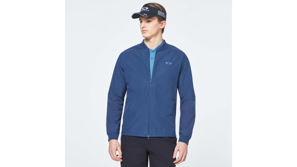 Oakley Golf Jacket - Mens, Universal Blue, Extra Small, FOA400139-6ZZ-XS