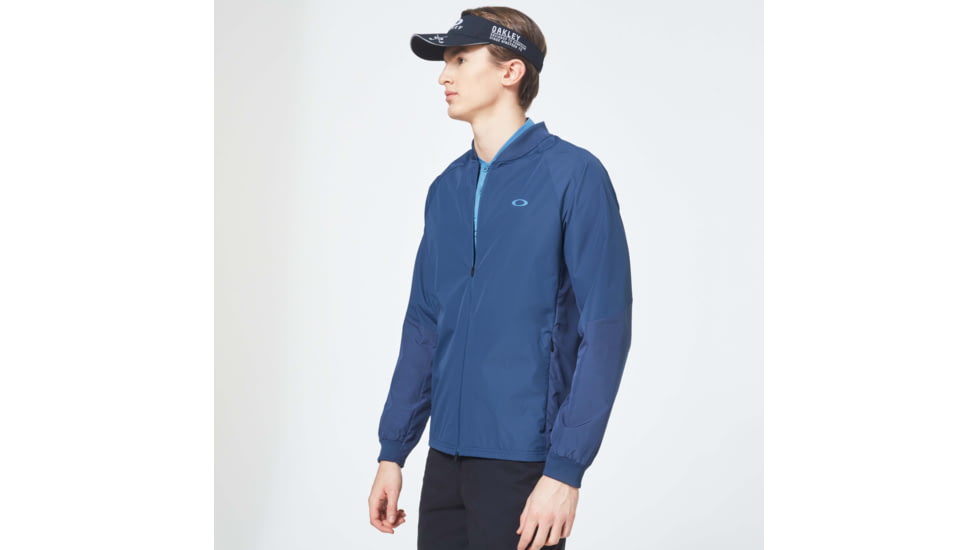 Oakley Golf Jacket - Mens, Universal Blue, Extra Small, FOA400139-6ZZ-XS