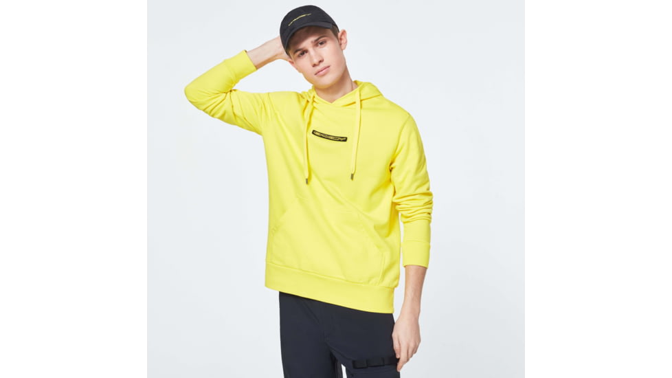 Oakley Golf Stretch Logo Hoodie - Mens, Radiant Yellow, Medium, FOA400458-5RY-M